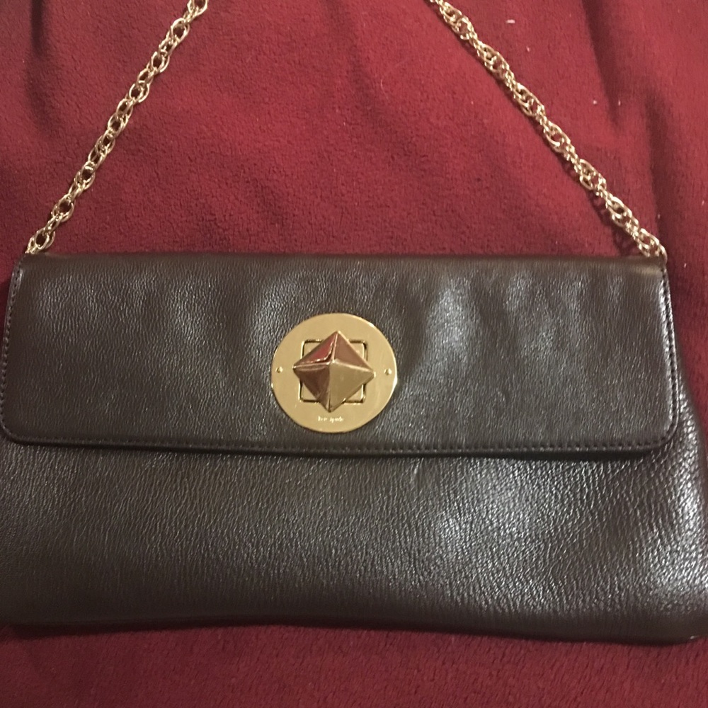 Kate Spade Chocolate Brown Clutch